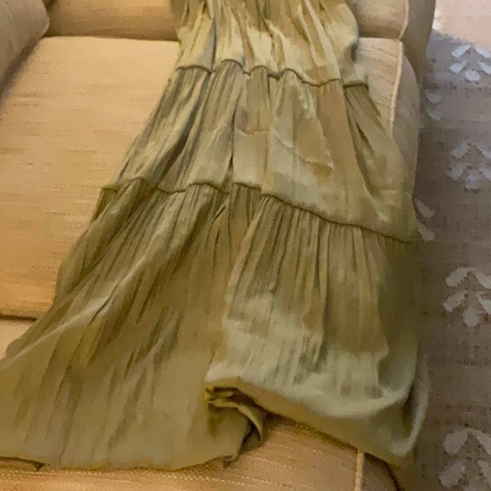 Anthropologie Sage Green Maxi Dress - Picture 8 of 8